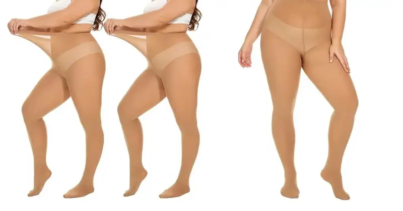 Pack de 2 pares de medias Ducmoda en tallas grandes por 14,99€: comodidad y resistencia para mujer