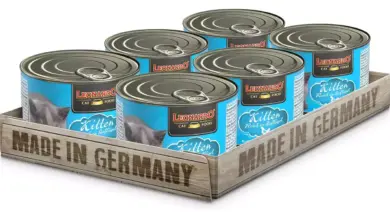 Pack de 6 latas de alimento húmedo Leonardo Kitten de ave para gatitos con 34% de descuento