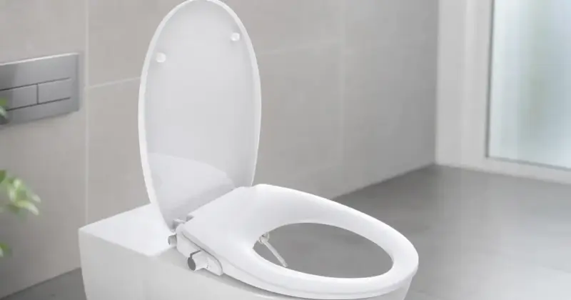 Asiento de inodoro EISL EDDW01 con bidé mecánico y cierre suave por 32,75 € con envío incluido