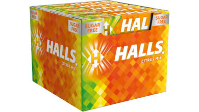 Pack de 20 paquetes Caramelos Halls Cítricos Mix con frescor intenso y sin azúcar a solo 13,93 €