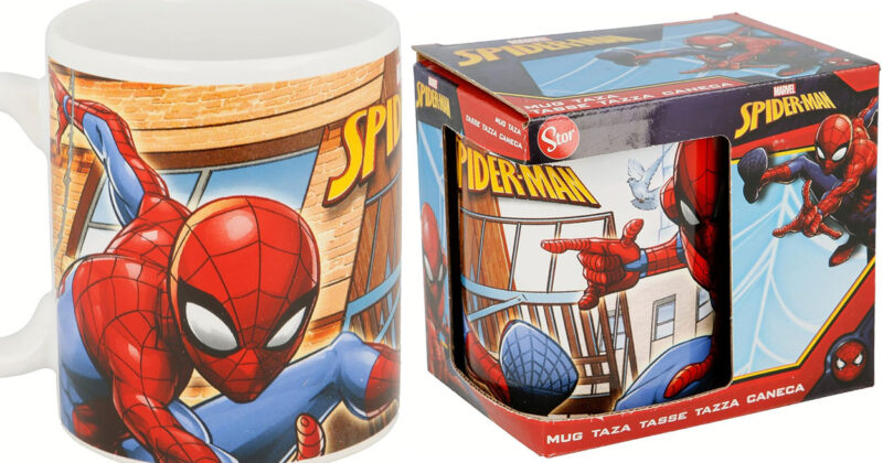 Taza Cerámica Spider-Man con Licencia Oficial: 325 ml a Solo 3,99 € en Amazon