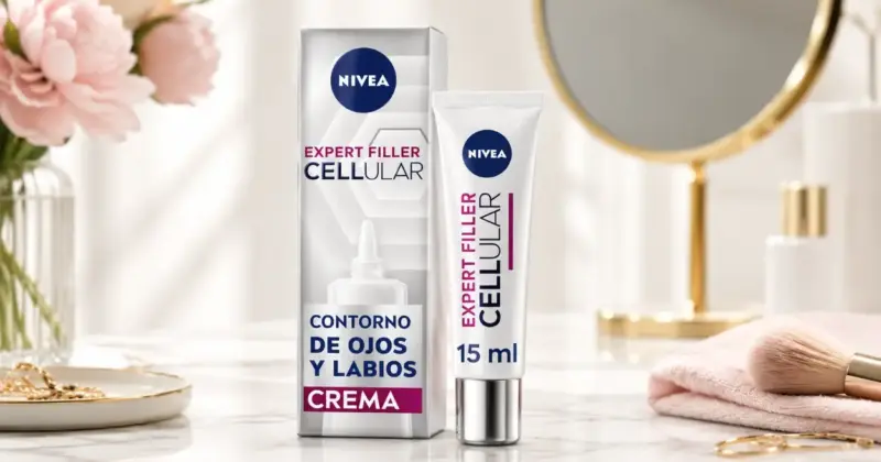 NIVEA Cellular Expert Filler: contorno de ojos y labios que reafirma en 24h con un 41% de descuento