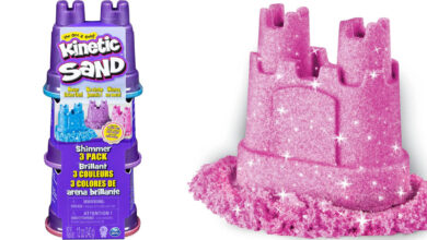 Pack 3x Arena Mágica Kinetic Sand Brillante con 25% de descuento a 5,99 €