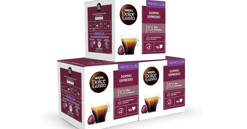 Cápsulas Dolce Gusto Doppio Espresso, el doble de cafeína para arrancar el día a un precio inmejorable