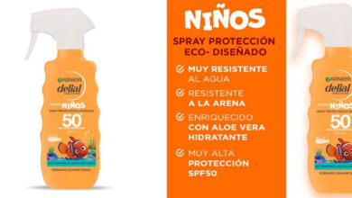 Protector Solar Infantil Garnier Delial Nemo SPF50 en Spray 270 ml con 32% de Descuento