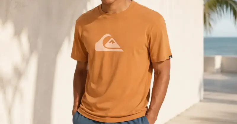 Camiseta Quiksilver EV Comp para hombre: estilo casual con un 50% de descuento a solo 12,50 €
