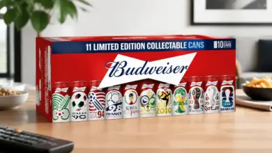 Pack de 10 latas Budweiser Edición Limitada Mundial 44 cl con un 30% de descuento