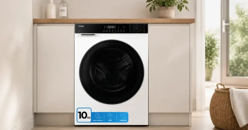 Lavasecadora Haier X5 con gran capacidad y conectividad avanzada por 555,60 € con 31% de descuento