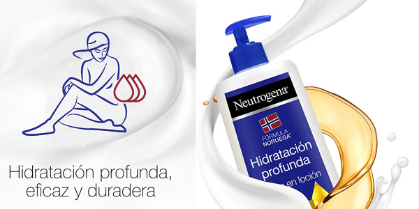 Loción Corporal Neutrogena de Hidratación Intensa 400 ml con un 31% de Descuento en Amazon