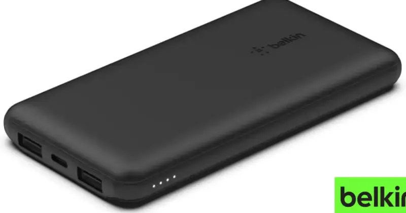 Powerbank Belkin BoostCharge 10.000 mAh con carga rápida al 50% de descuento