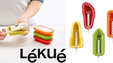 Moldes Lékué para helados caseros con formas divertidas por 12,58 € con un 32% de descuento