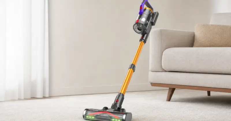 Aspiradora inalámbrica Erabros EV7 con 70 kPa y 70 minutos de autonomía: gran potencia y oferta exclusiva