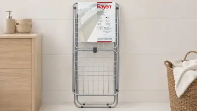 Tendedero plegable Rayen con alas y 20 m de espacio por 28 € con un 32% de descuento