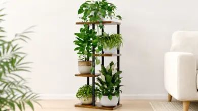Soporte Bamworld de 4 niveles para plantas: organiza y destaca tus macetas con un 25% de descuento