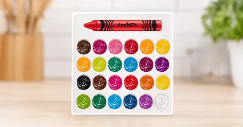 Pack de 24 ceras de colores Carioca: variedad y colores lavables con un 67% de descuento
