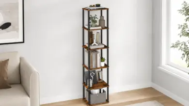 Estantería Vasagle de 6 niveles: organización vertical con 20% de descuento a 28,79 €