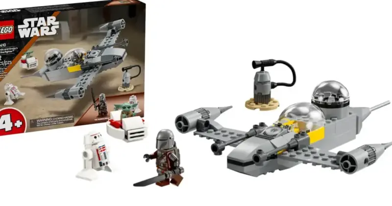 LEGO Star Wars Caza Estelar N-1 de Mando y Grogu con un 20% de descuento a 23,95 €