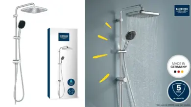 Ducha Grohe Vitalio Comfort 250 Flex: Versatilidad y Ahorro de Agua con un 11% de Descuento