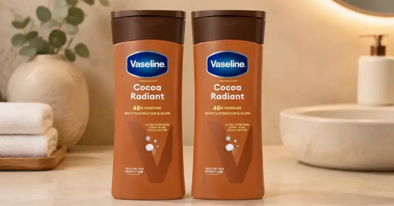 Loción Vaseline Intensive Care Cocoa Radiant: Hidratación intensa para piel seca con un 69% de descuento
