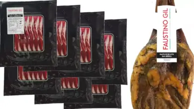 Pack de 7 Sobres de Paleta de Bellota 100% Ibérica Faustino Gil con un 48% de Descuento