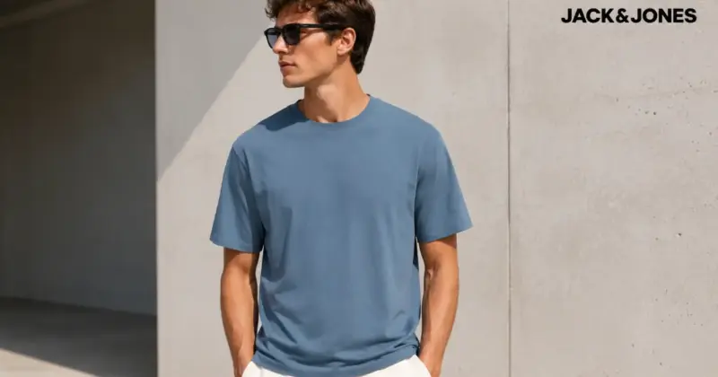 Camiseta Jack & Jones Jjebradley: Básico cómodo con 40% de descuento por solo 9,04 €