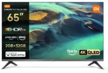 Smart TV Xiaomi TV F Pro 65” 4K UHD QLED a 469€: imagen espectacular con un 22% de descuento