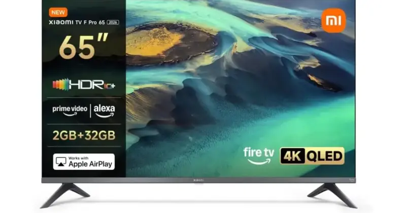 Smart TV Xiaomi TV F Pro 65” 4K UHD QLED a 469€: imagen espectacular con un 22% de descuento