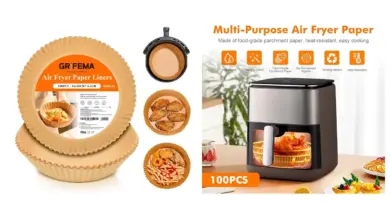 Pack x100 Papeles Antigrasa Grifema para Freidora de Aire por 5,99€: Cocina Más Limpio y Saludable