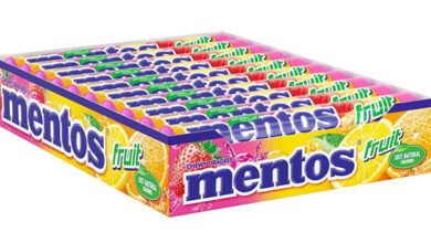 Pack de 20 Paquetes Mentos Fruit con Zumo de Frutas: Sabor Refrescante y Precio Imbatible
