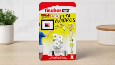 Pack de 8 ganchos Fischer para colgar cuadros sin taladro con 54% de descuento a 2,99 €