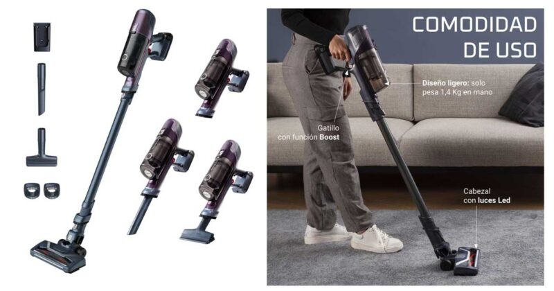 Rowenta XPert 6.60 RH6838 Aspirador Escoba con Gran Autonomía y 41% de Descuento