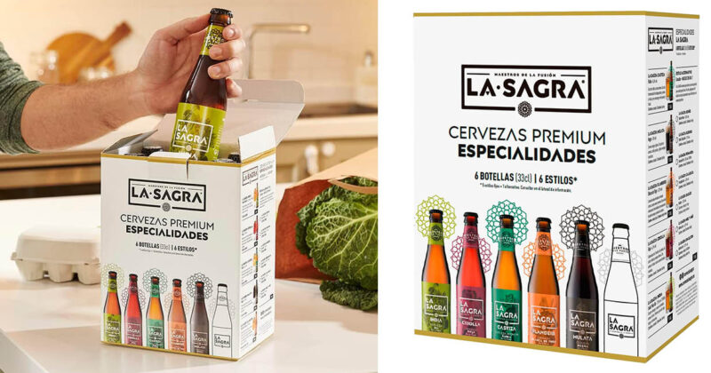 Pack Degustación La Sagra: 6 Cervezas Premium por Solo 7,25€ con Un 33% de Descuento