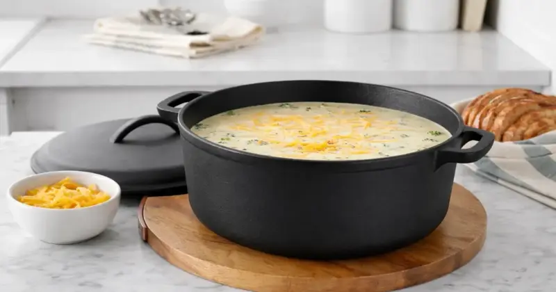 Horno Holandés Amazon Basics de 6,62 L con 20% de descuento para cocina versátil y duradera