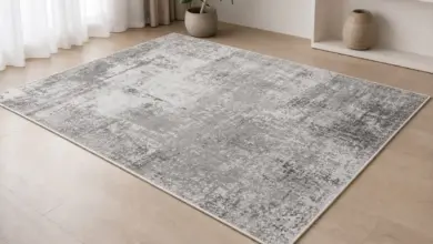 Alfombra Beimo de pelo corto 120x170 cm, suave, lavable y antideslizante con un 44% de descuento