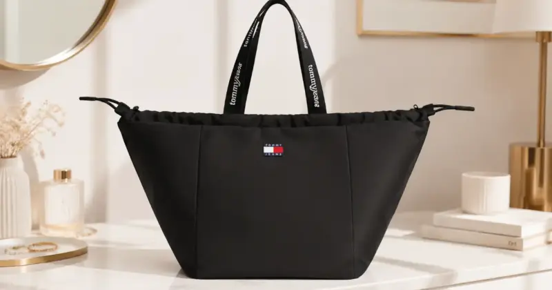 Bolso Tommy Jeans TJW Ess Daily Tote para Mujer: Amplio, Funcional y con un 31% de Descuento por Solo 55€