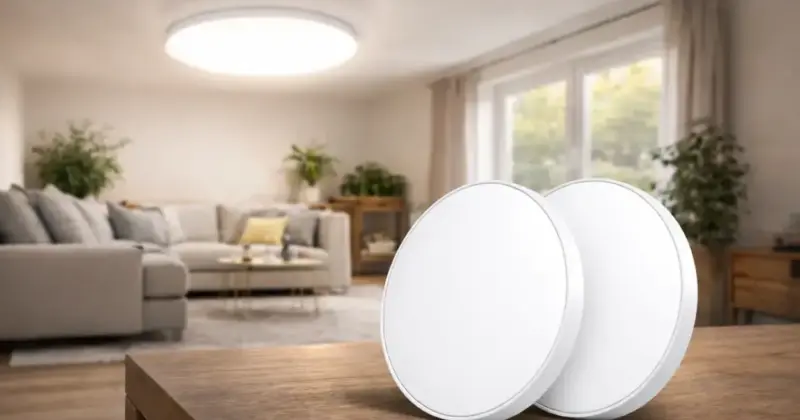 Pack x2 Plafones LED Ouila 24W con luz neutra por solo 27,07 € y 19% de descuento en Amazon
