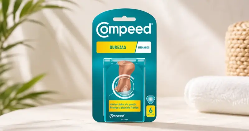 Compeed Durezas Medianas: Alivio eficaz y protección duradera por solo 3,99 € con 43% de descuento