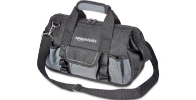 Bolsa Amazon Basics para herramientas con 16 bolsillos en oferta por 10,21 € con envío gratis