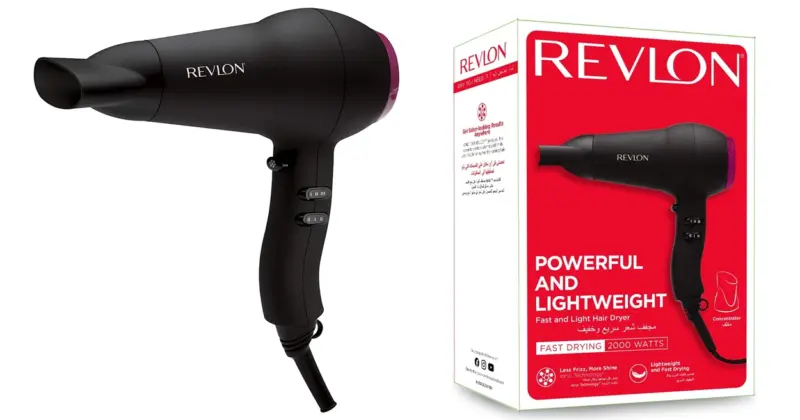 Secador Revlon RVDR5823: Potencia y ligereza al mejor precio en Amazon
