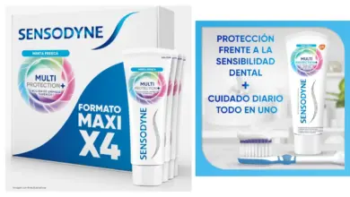 Pack de 4 Sensodyne Multiprotección: cuidado integral para dientes sensibles con 39% de descuento