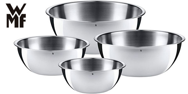 Set WMF Gourmet con 4 fuentes de acero inoxidable en oferta por 33,79€ con envío gratis