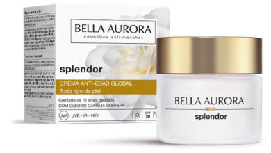 Bella Aurora Splendor10: crema anti-edad para piel madura con 37% de descuento en Amazon