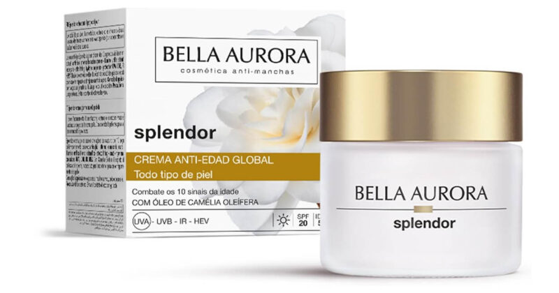 Bella Aurora Splendor10: crema anti-edad para piel madura con 37% de descuento en Amazon