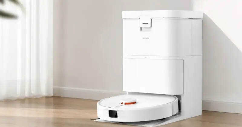 Xiaomi H50: Robot Aspirador con Fregado Automático y Estación de Limpieza por 329,99€