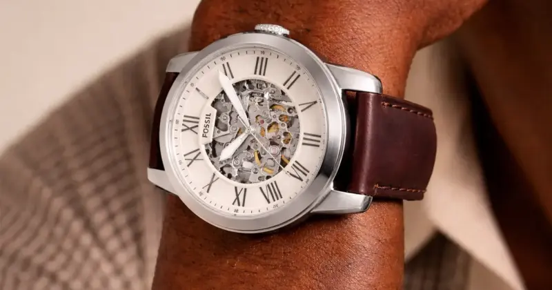 Reloj Fossil Grant ME3099 Mecánico Automático con 58% de Descuento, Solo 114 €