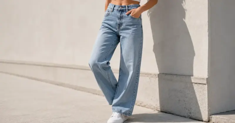 Vaqueros Only Wide Fit para Mujer: Comodidad y Estilo en Vaqueros Negros con 42% de Descuento