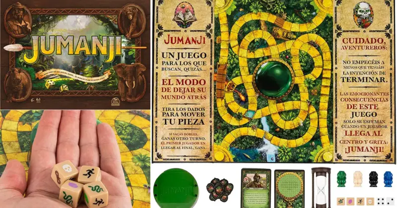Juego de mesa Jumanji con aventura y acción para toda la familia a precio irresistible