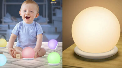 Luz nocturna infantil Koofit con control táctil y USB por solo 12,63 €: ideal para niños y noches tranquilas