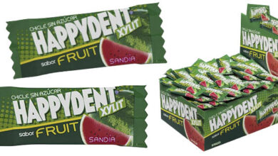 Caja de 200 chicles Happydent Sandía sin azúcar a precio irresistible