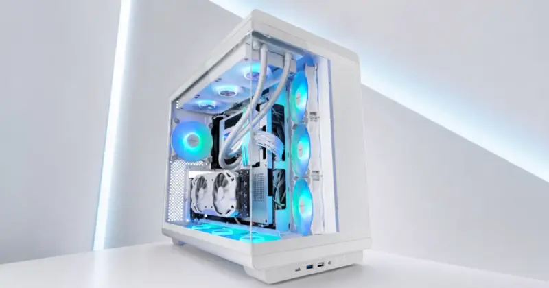 Mars Gaming MC-REV ATX con doble cristal y ventiladores ARGB al 60% de descuento en Amazon
